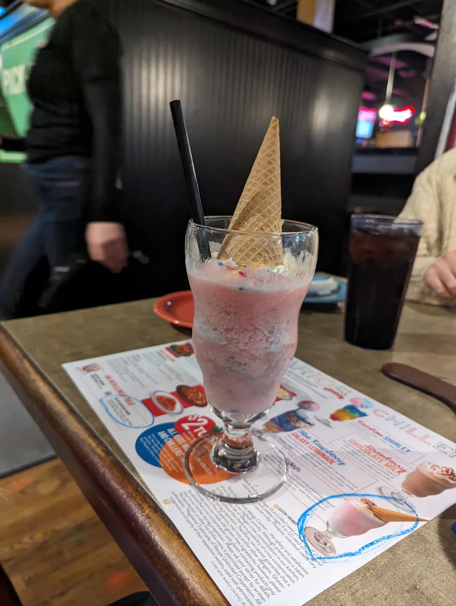 Unicorn Smoothie, East Side Mario's