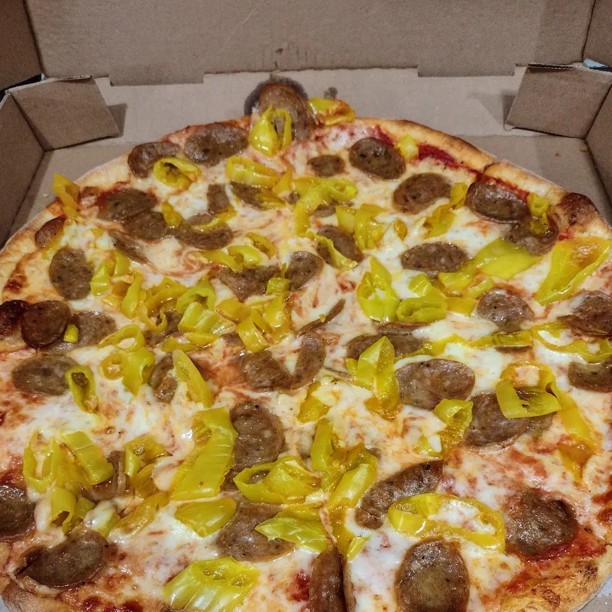 Italian Sausage and Banana Pepper