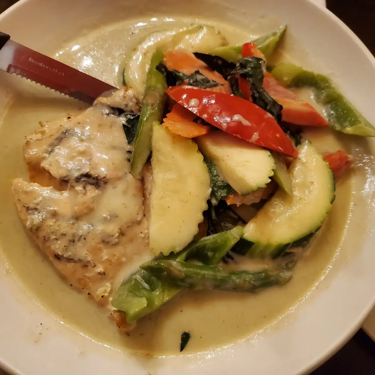 Salmon Green Curry