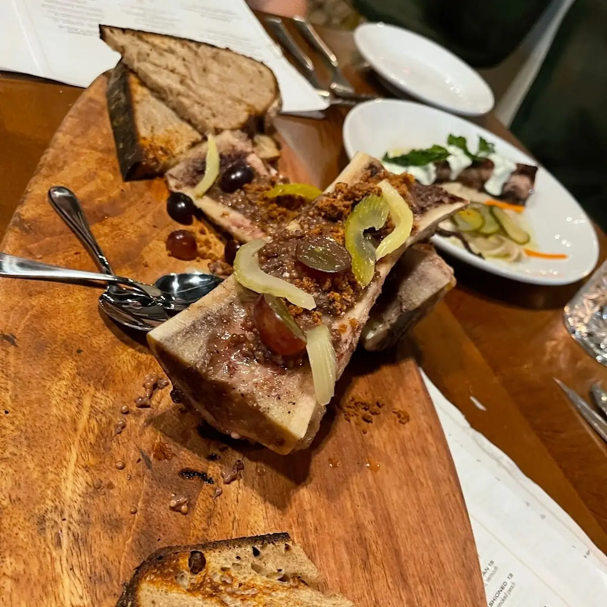 Grilled Bone Marrow