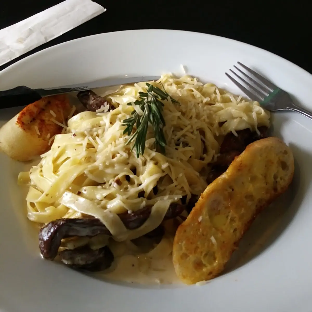 Fettuccine Alfredo with Chicken
