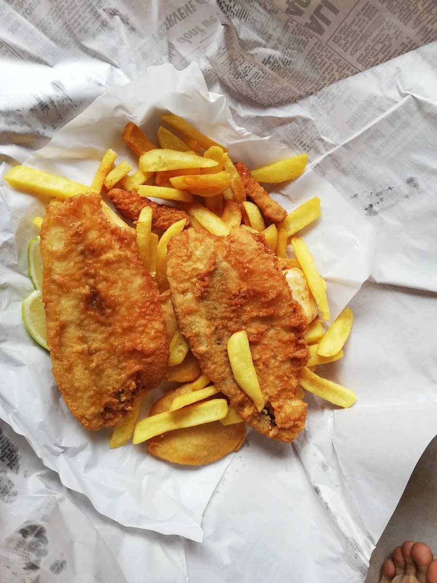 Flake Fried, Oakleigh Fish & Chippery