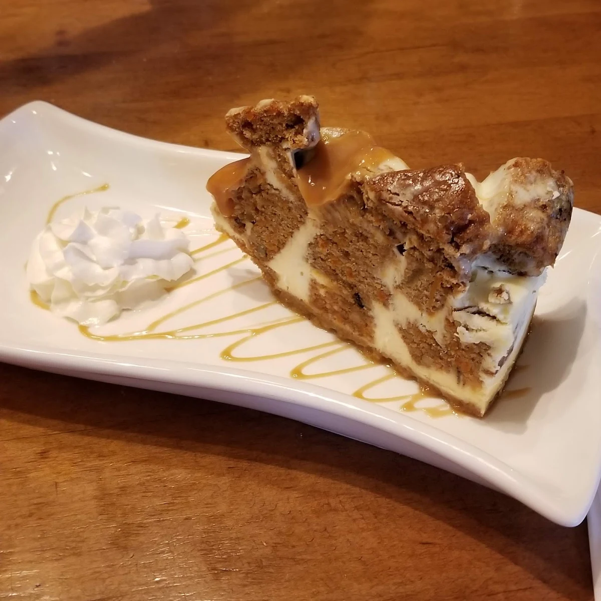 Carrot Cheesecake, The Cat & The Fiddle Lindsay