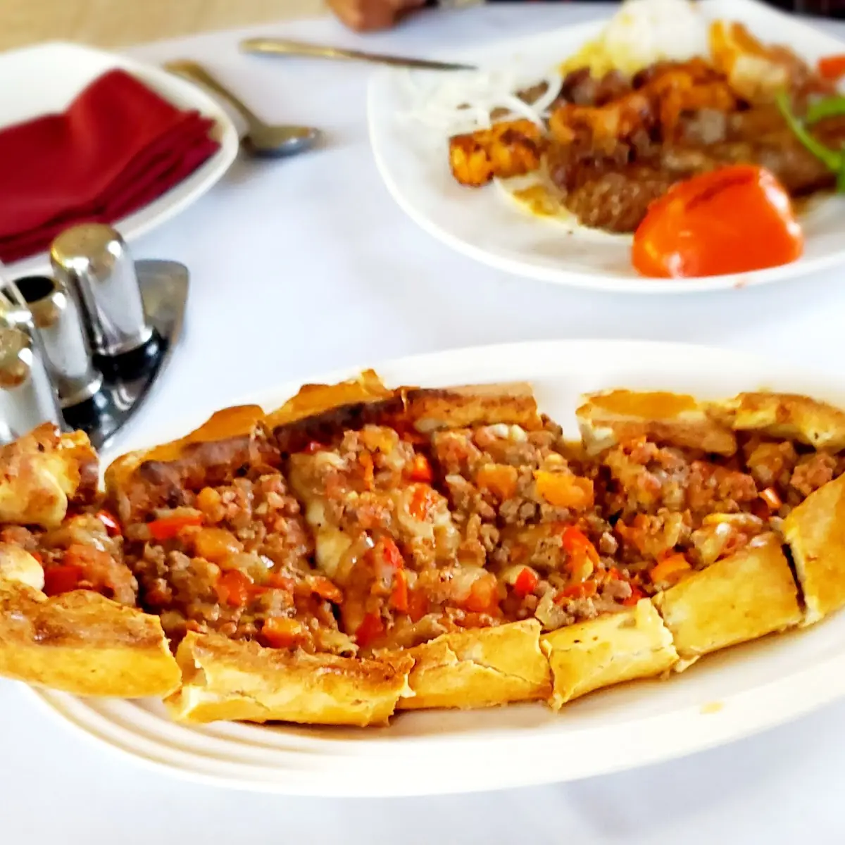Ground Beef Pide