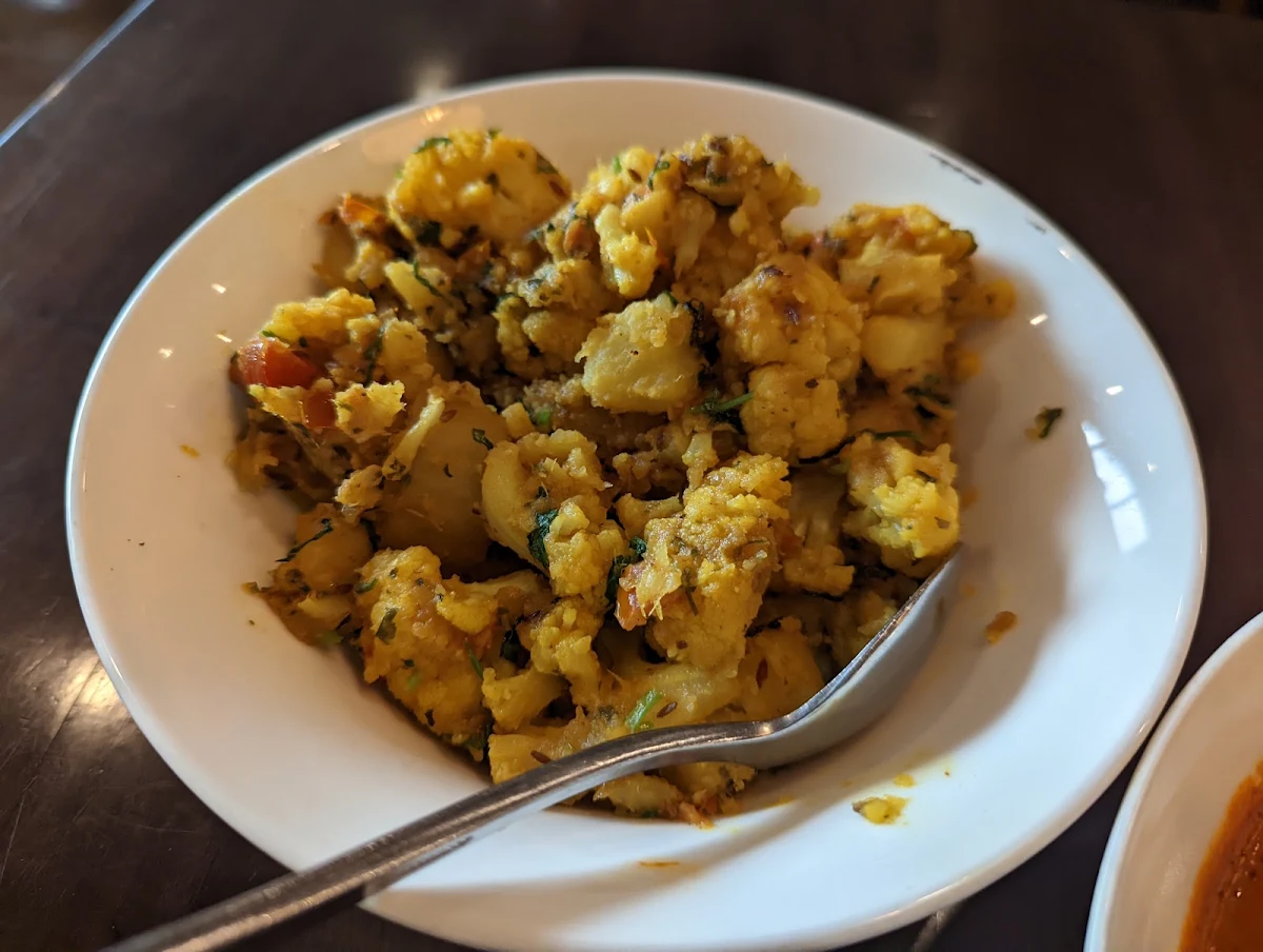 Aloo Gobi, Caraway Grill - Regina Downtown