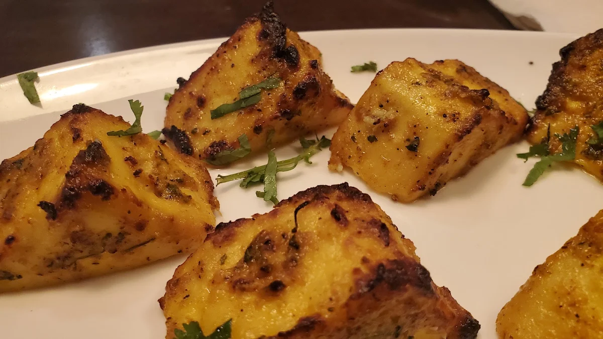 Roasted Paneer Tikka, Caraway Grill - Regina Downtown