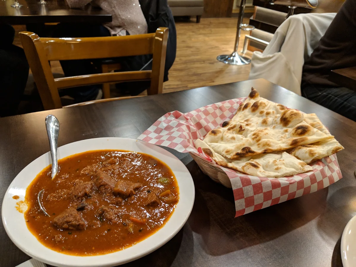 Spicy Masala Lamb, Caraway Grill - Regina Downtown