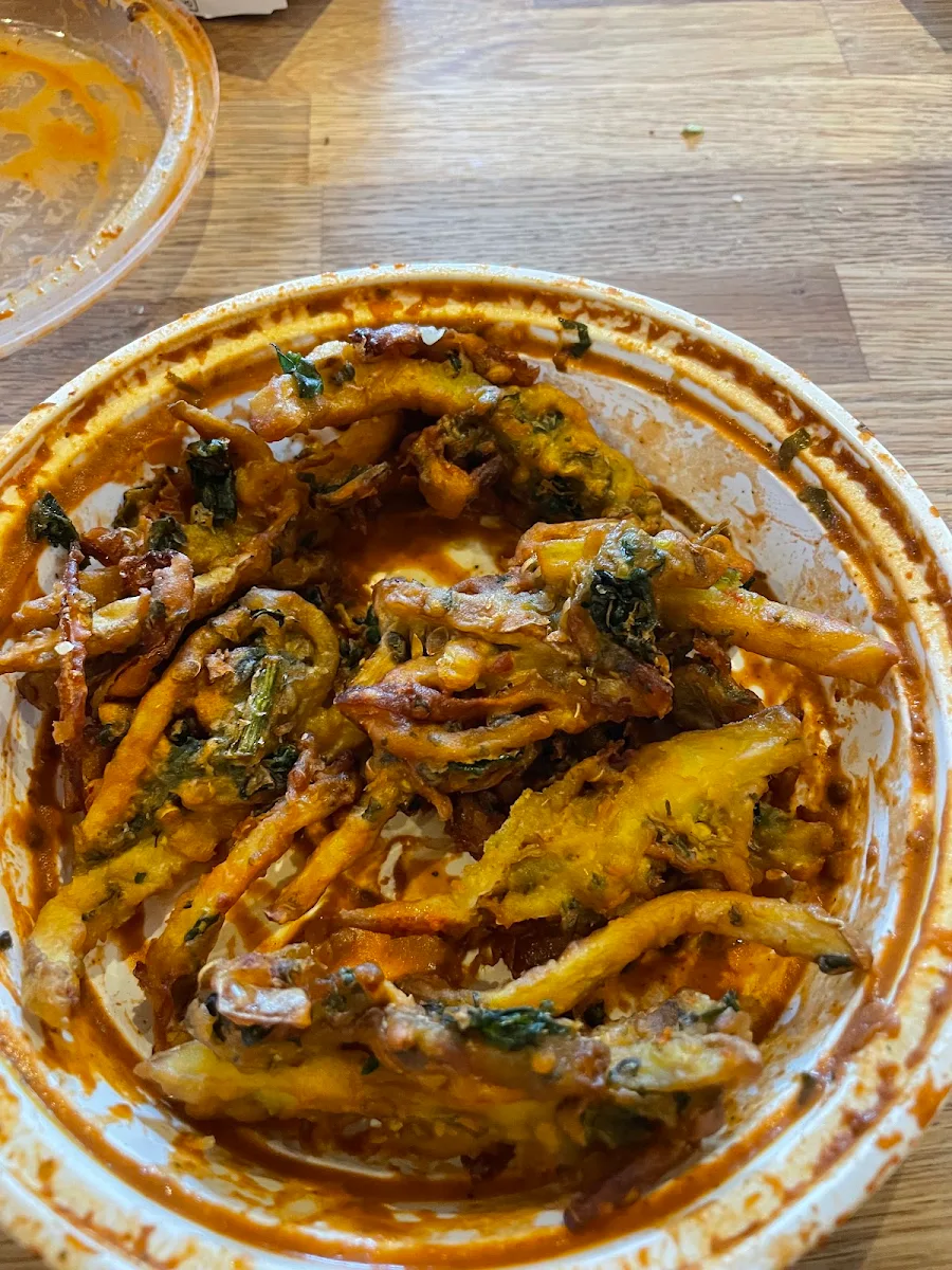 Veggie Pakora, Caraway Grill - Regina Downtown