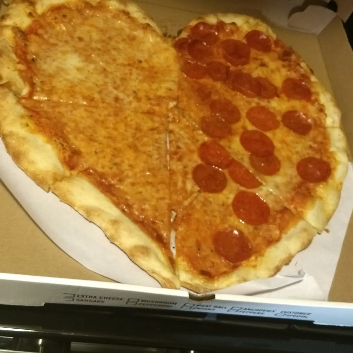Half Pepperoni Pizza