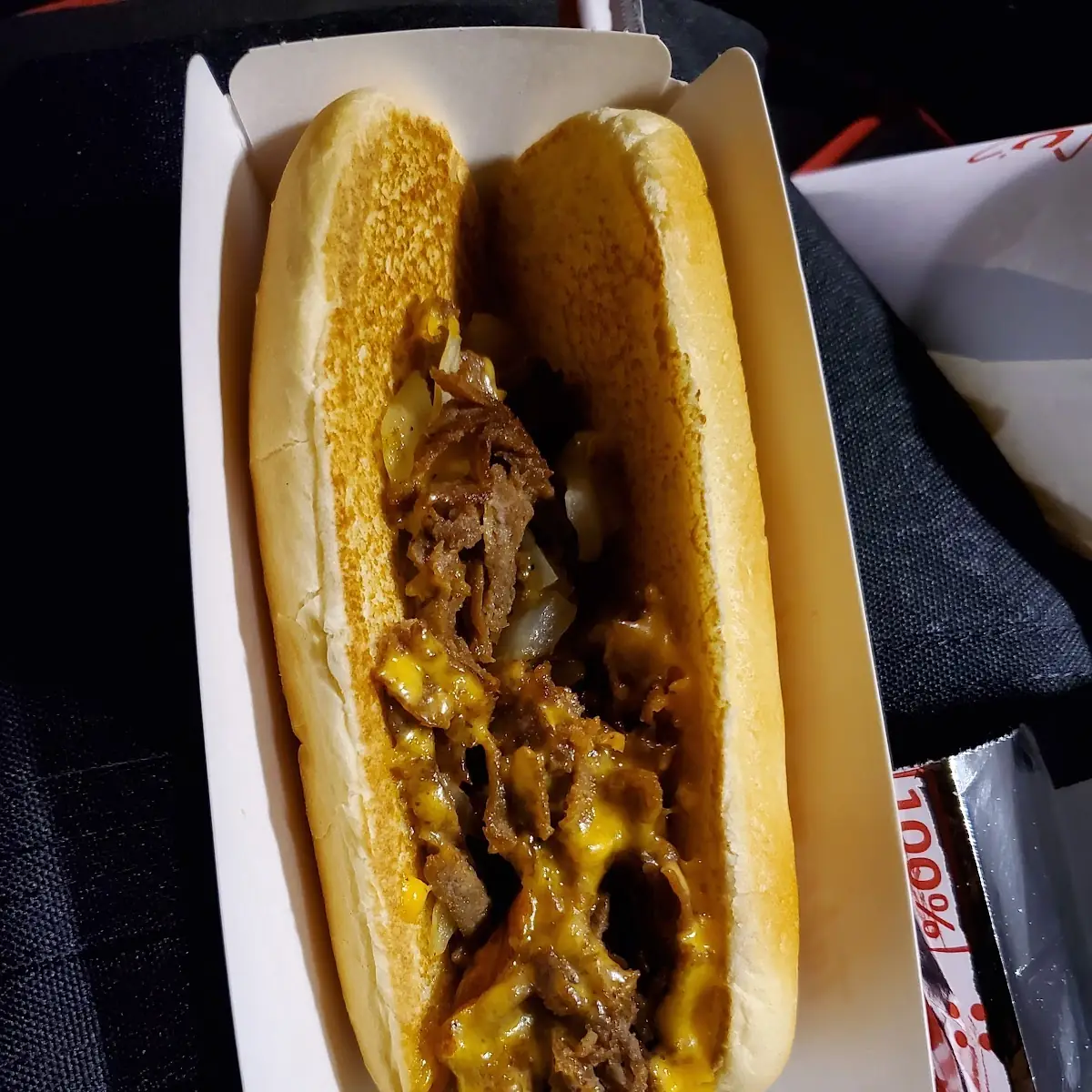 Foot Long Philly Cheese Steak