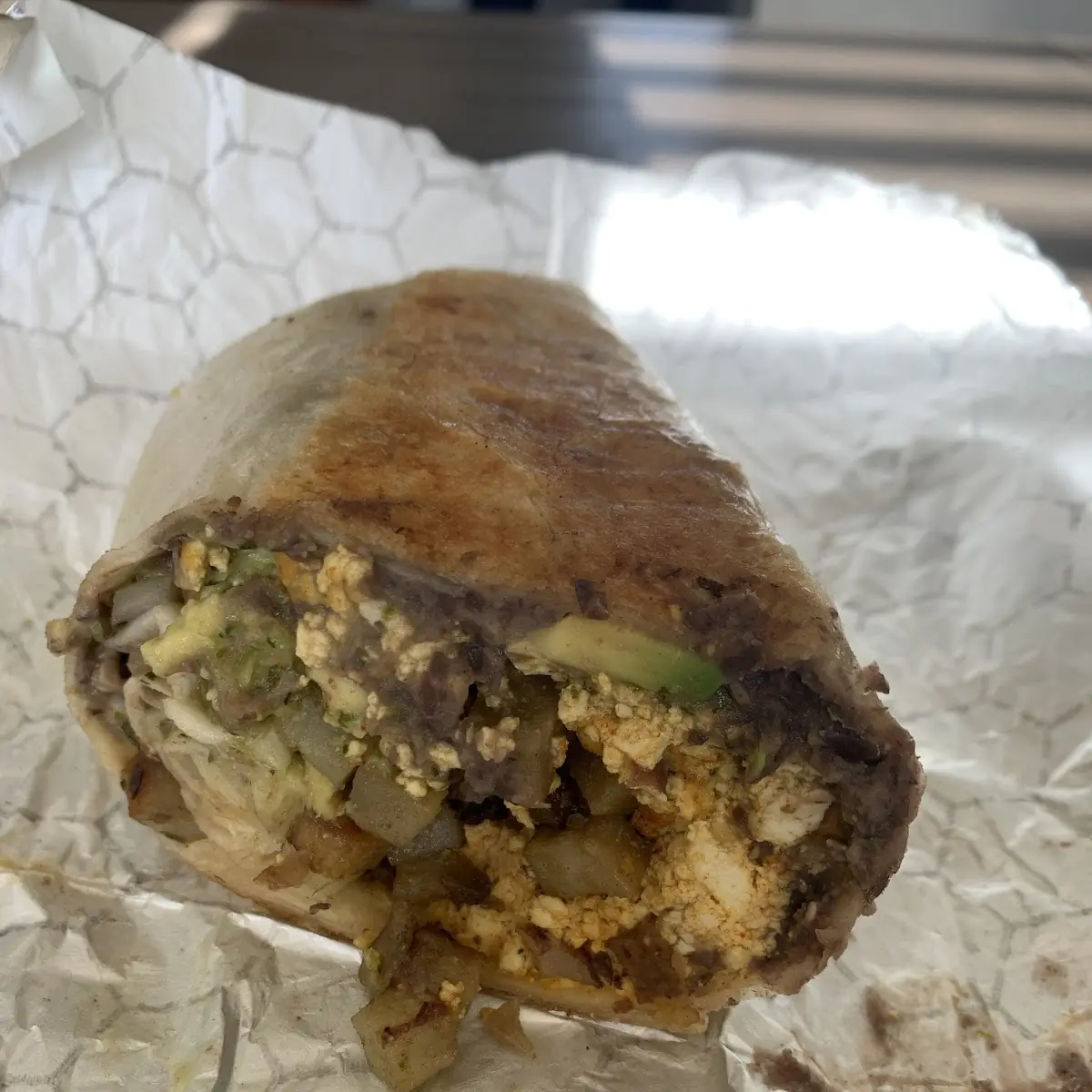 Philly Breakfast Burrito