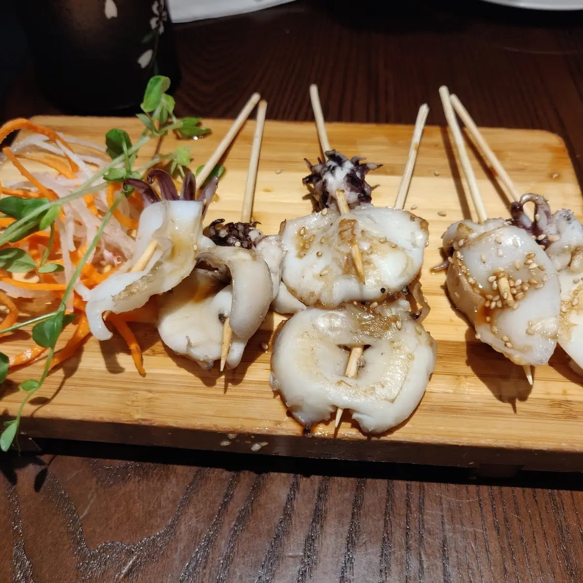 Baby Octopus Skewer
