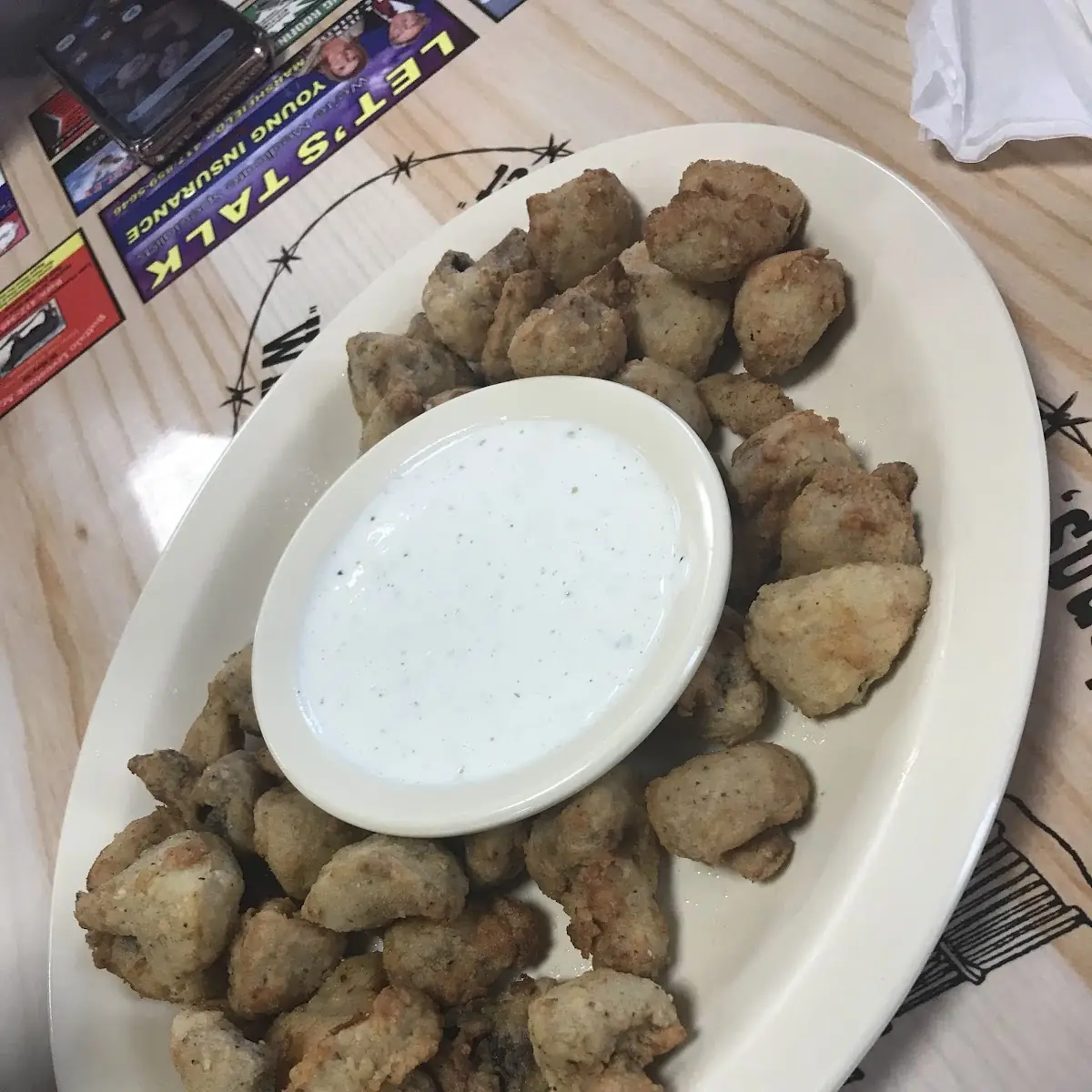 Fried Mushrooms
