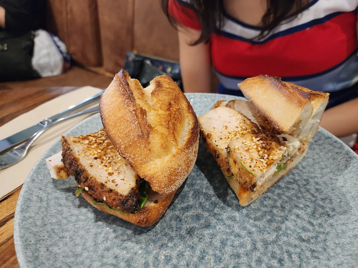 Grilled Chicken Baguette, The Hamptons Bakery