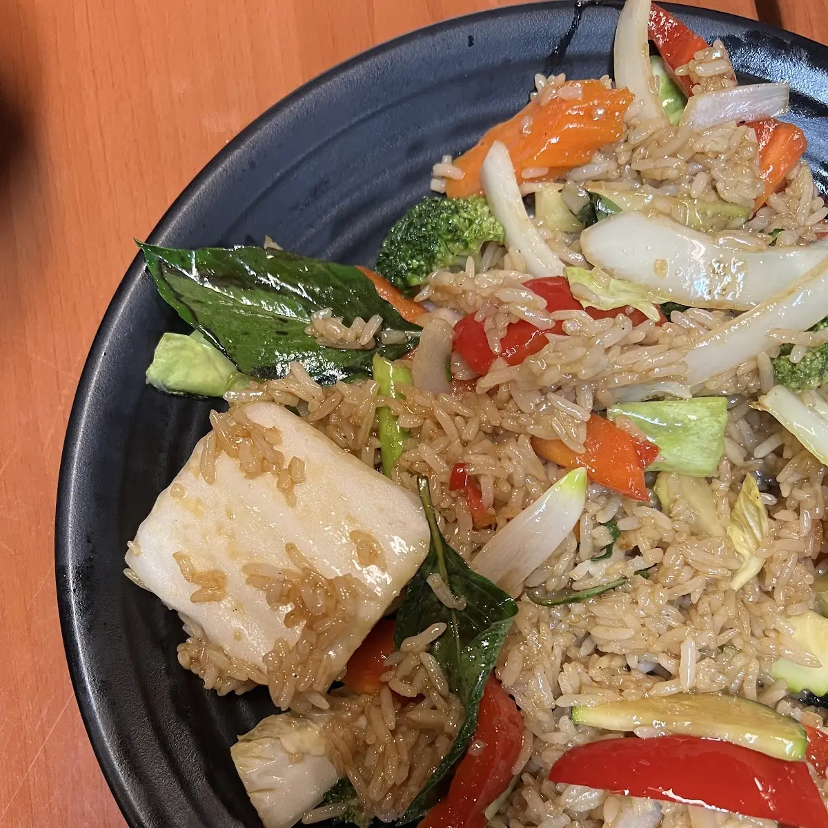 Vegetable Basil Fried Rice