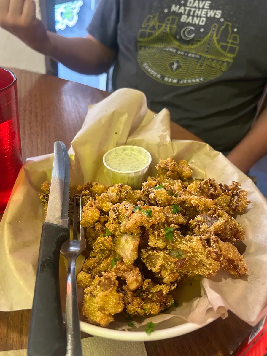 Fried Oyster Mushrooms