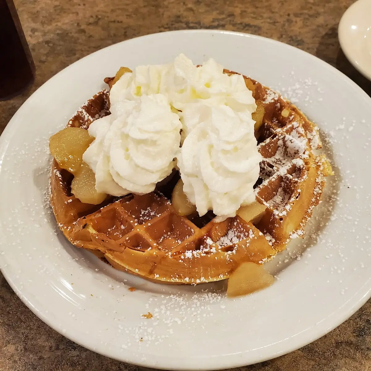 Banana Split Waffle