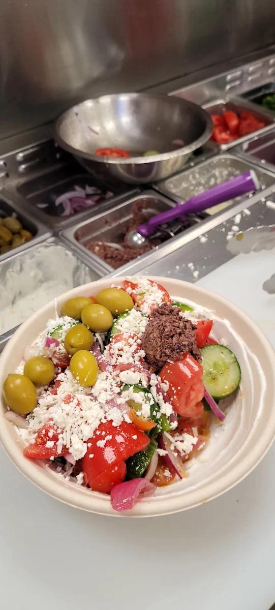 Leg of Lamb Farma Greek Salad Large Bowl