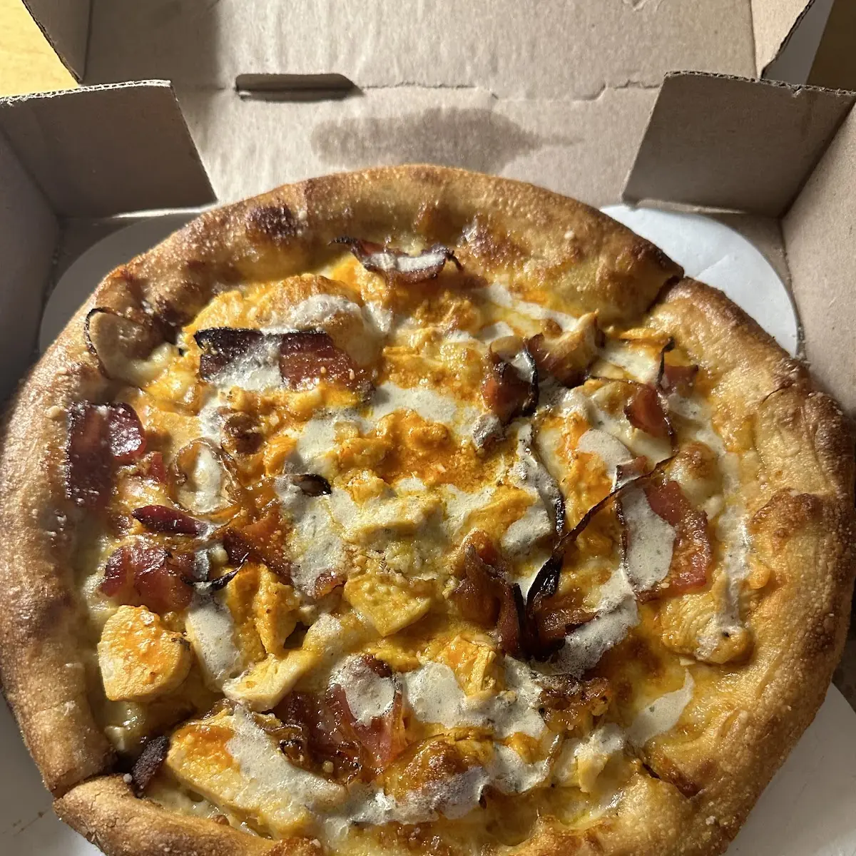 Small Buffalo Chicken Pizza