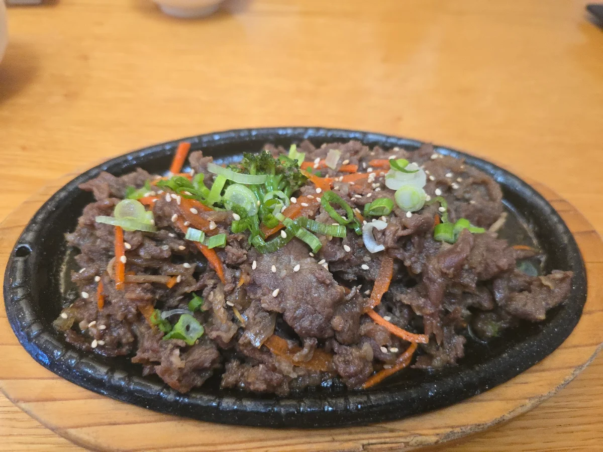 Beef Bulgogi, Mikado Japanese Restaurant