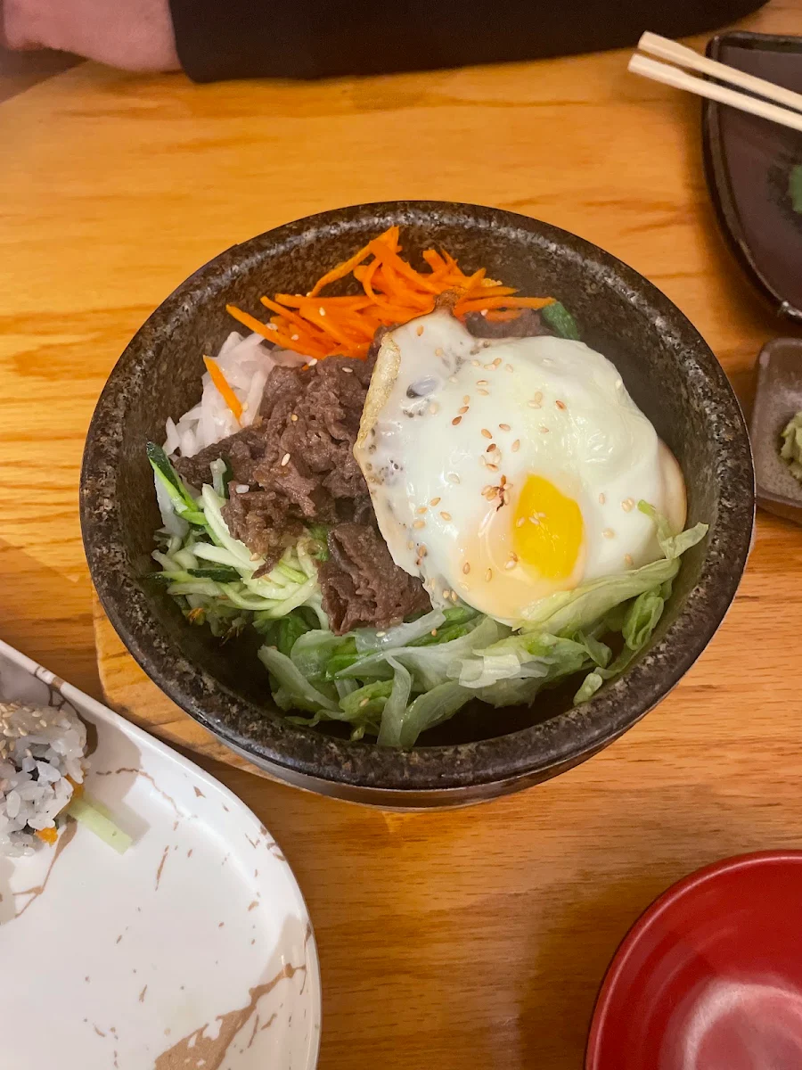 Dolsot Bibimbap, Mikado Japanese Restaurant
