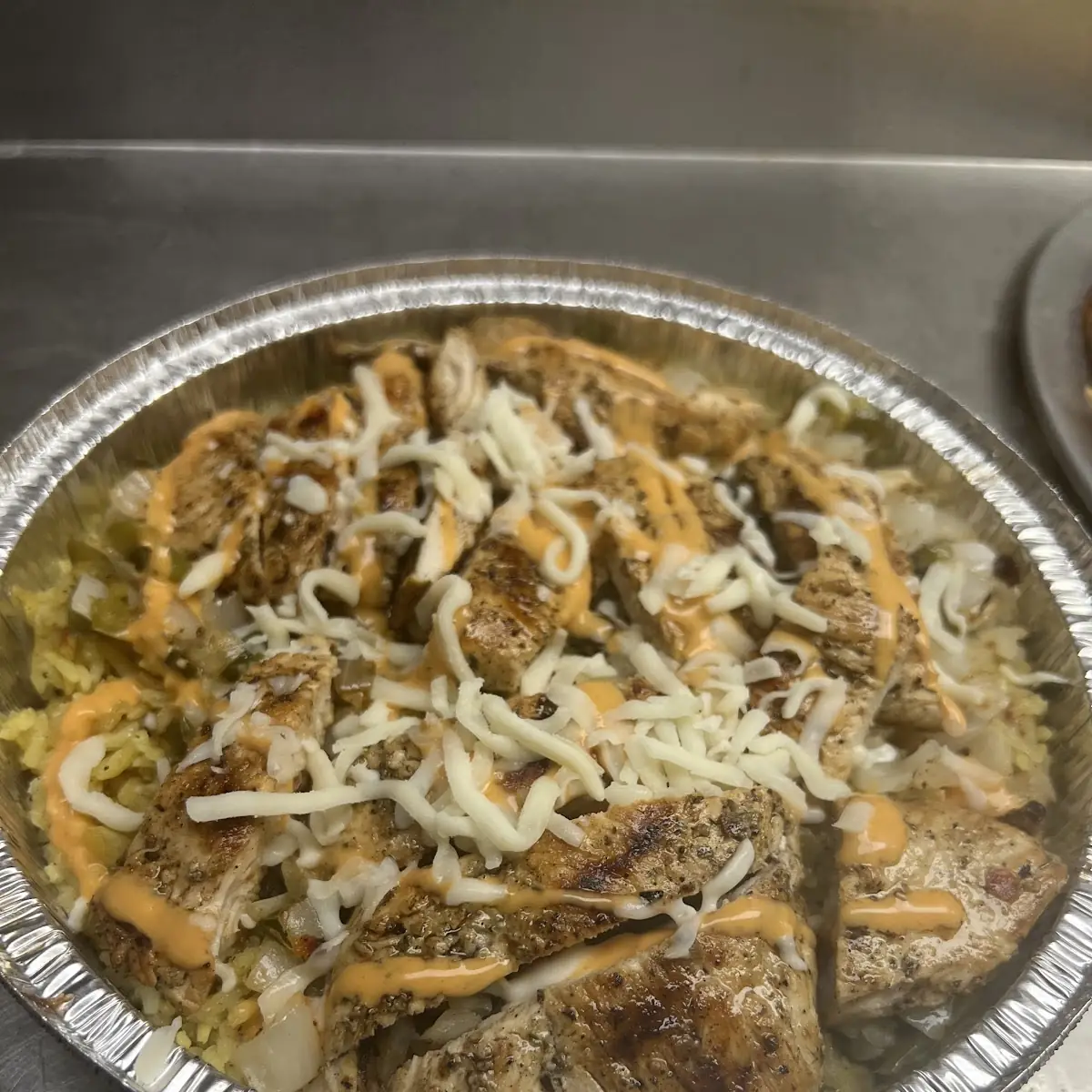 Gyro over Rice