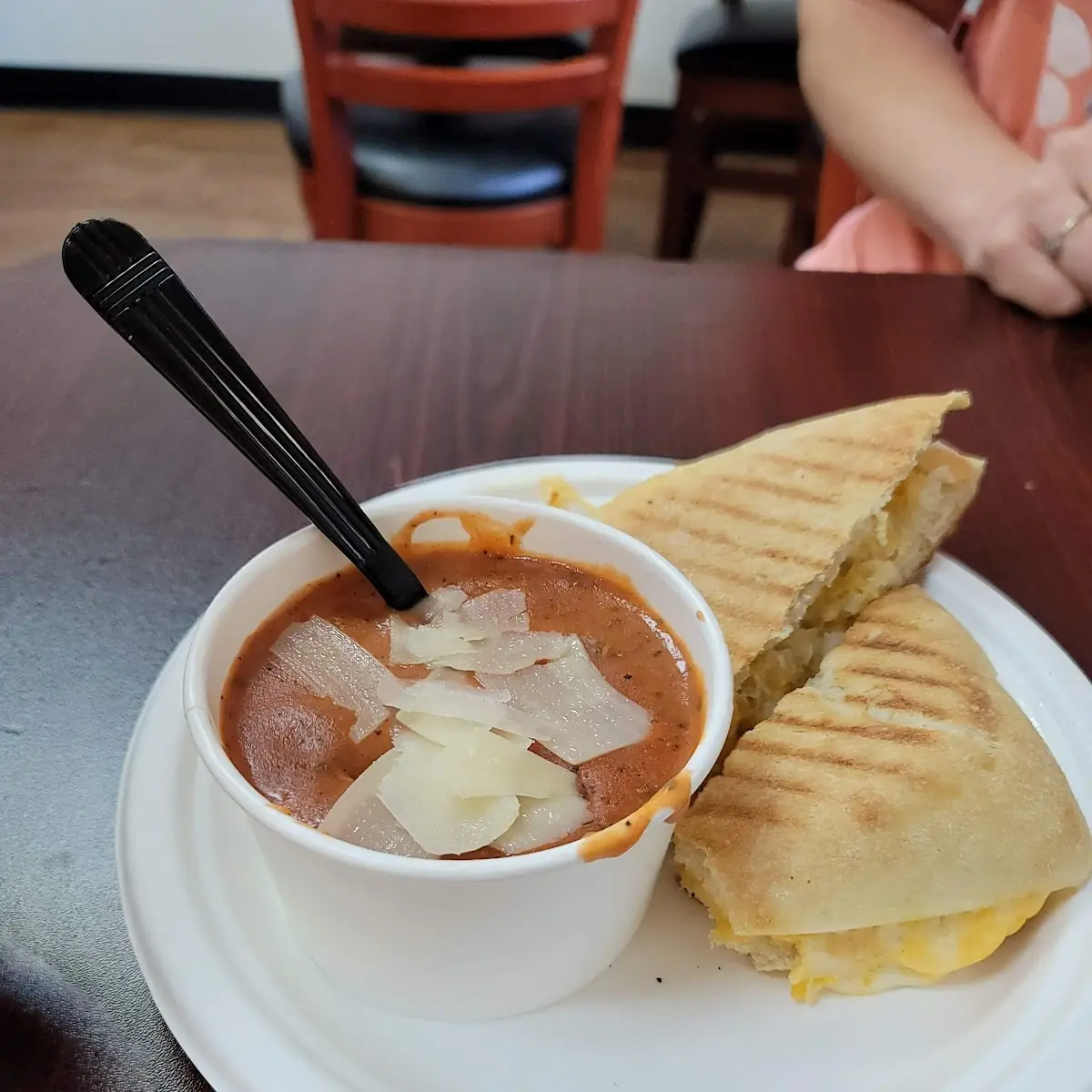 Grilled Cheese and Tomato Soup