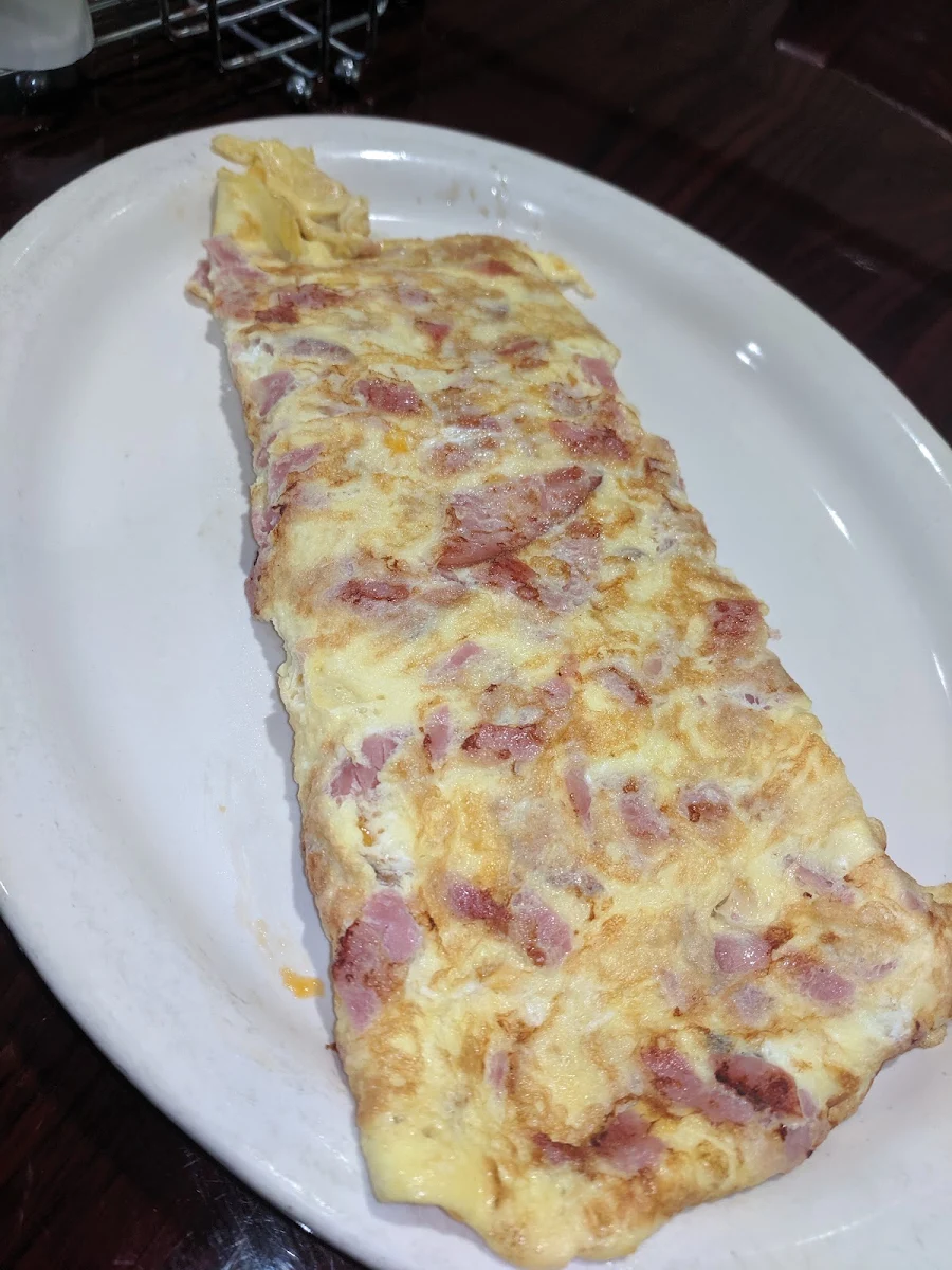 Spinach and Feta Cheese Omelette