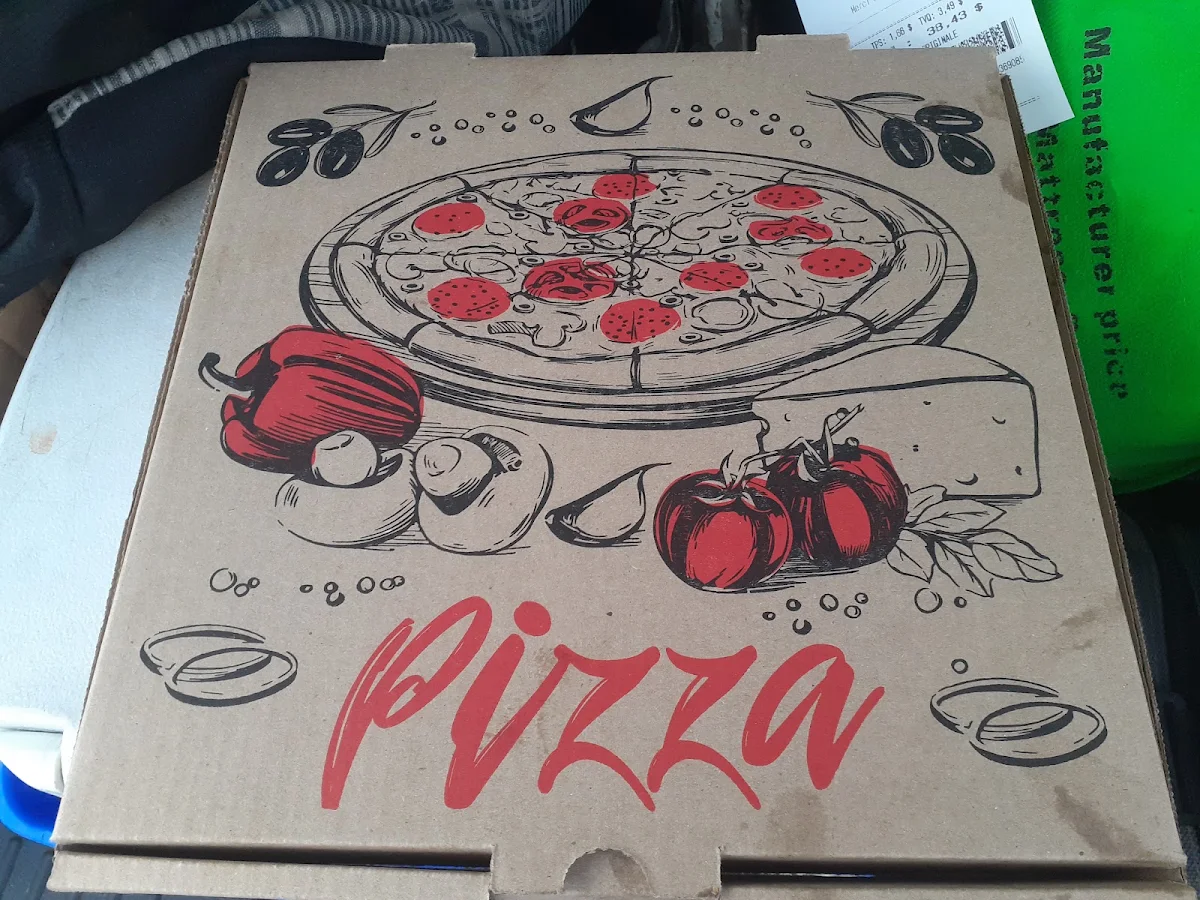 Pizza extra-large grecque / Extra-Large Greek Pizza