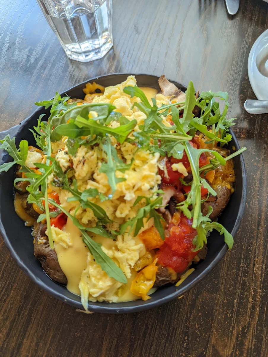 Vegetarian Mushroom Hash, Le Petit Belge