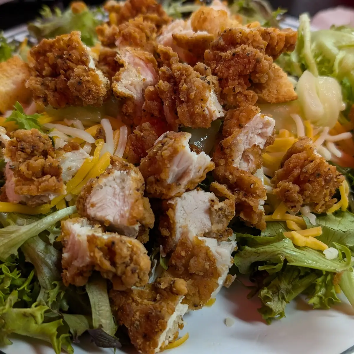 Fried Chicken Salad