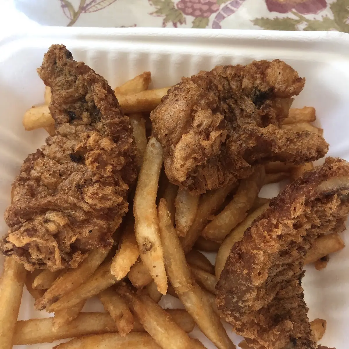 Burnt Fish & Chips