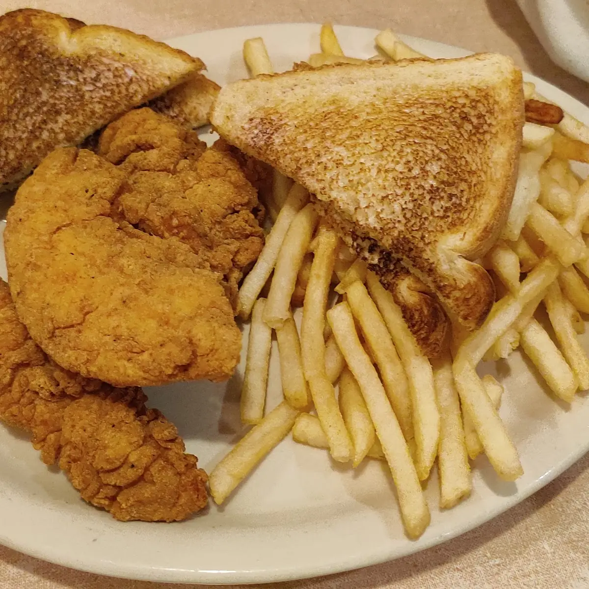 Chicken Strips and Fries