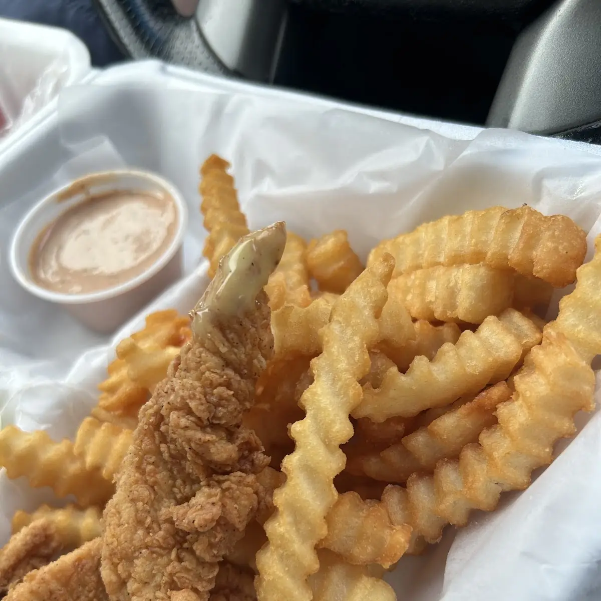 Chicken Finger Salad