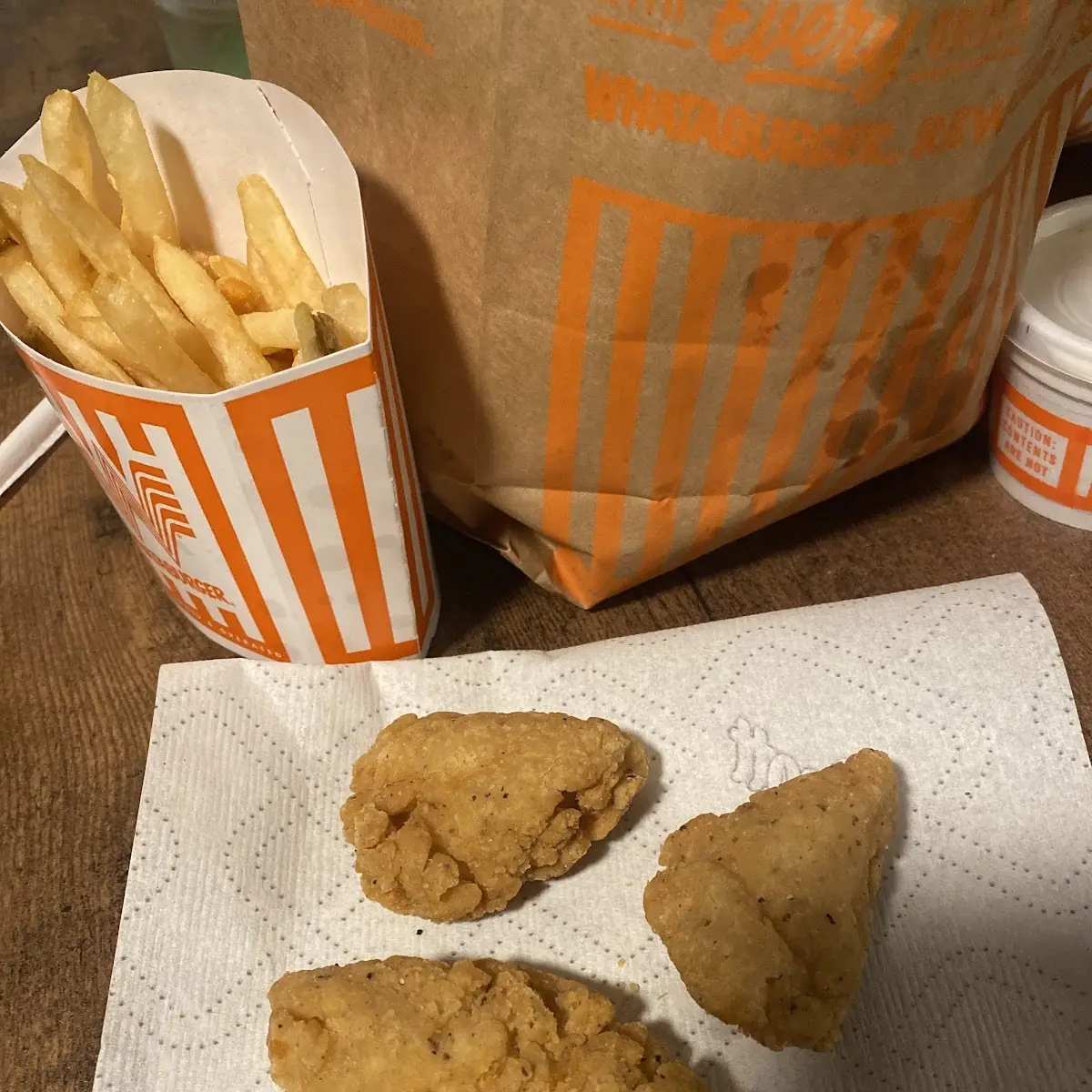 Whataburger 3pc Chicken Strips Combo