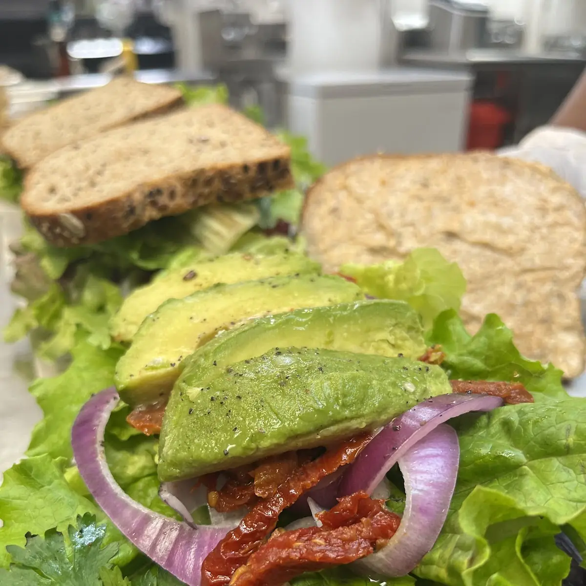 CLT - Coconut Bacon Lettuce & Tomato