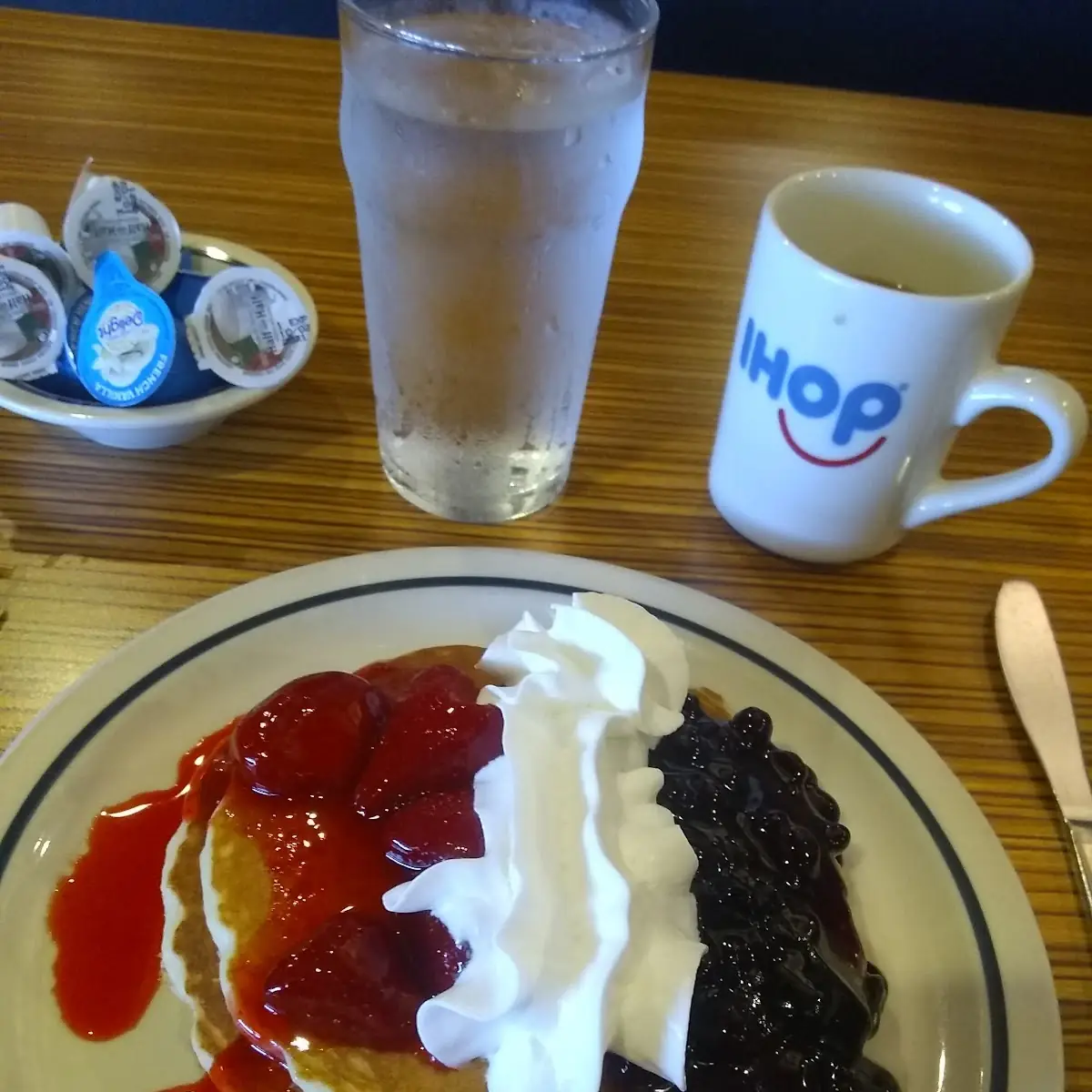 Full Stack Pancakes Red White and Blue