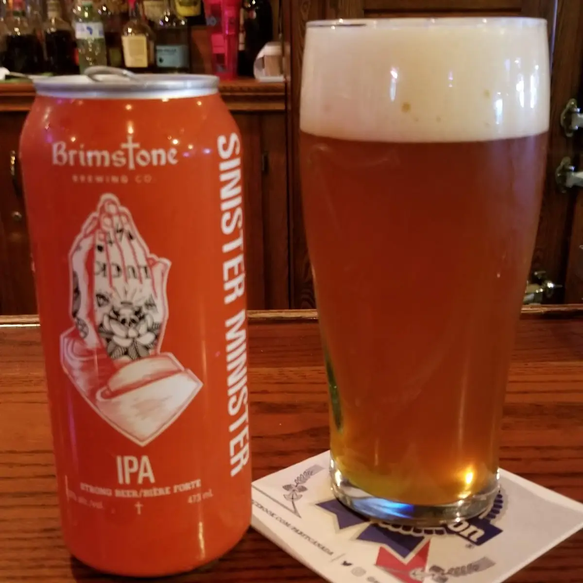 Lsmuister Mwisier IPA, Yank's Old Niagara Bar & Grill