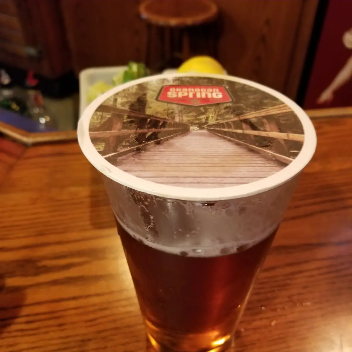 Okanagan Springs Pale Ale, Yank's Old Niagara Bar & Grill