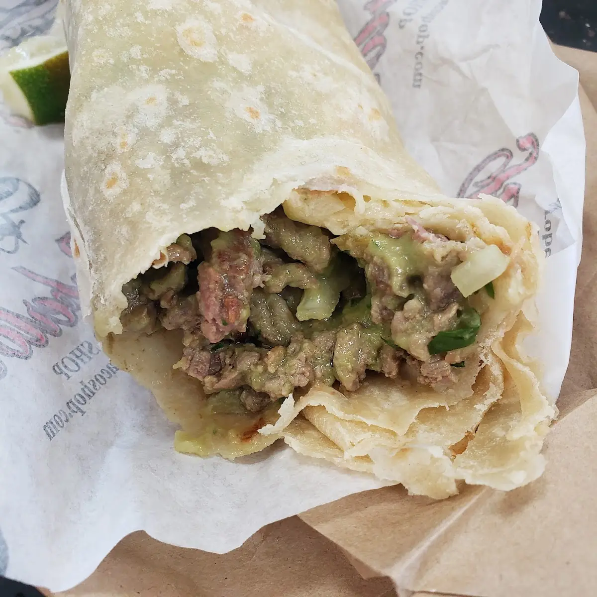 Carne Asada Burrito