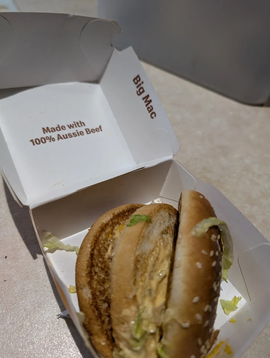 Big Mac, McDonald's Hoppers Crossing
