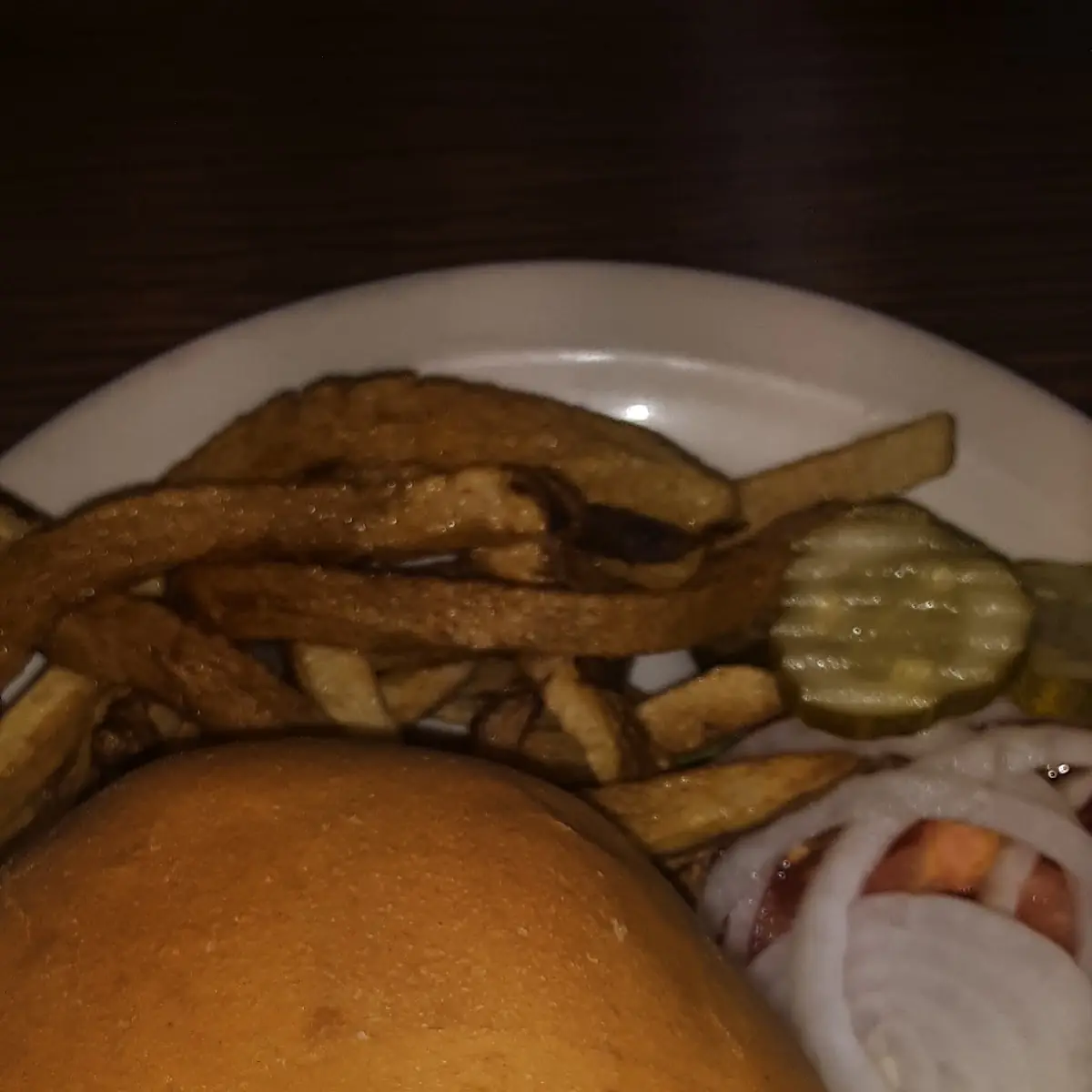 1 Pound Burger and Fries