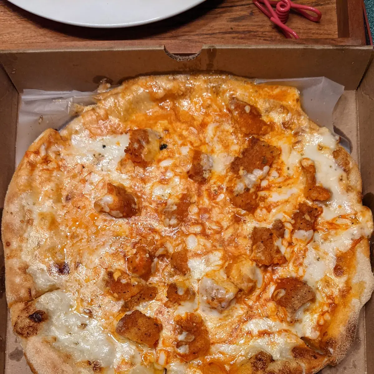 Small Buffalo Chicken Pizza