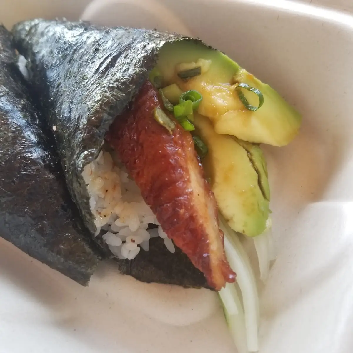 Unagi & Avocado Hand Roll