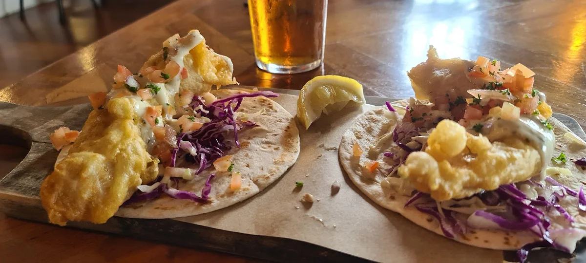 Tempura Fish Tacos, The Quarters