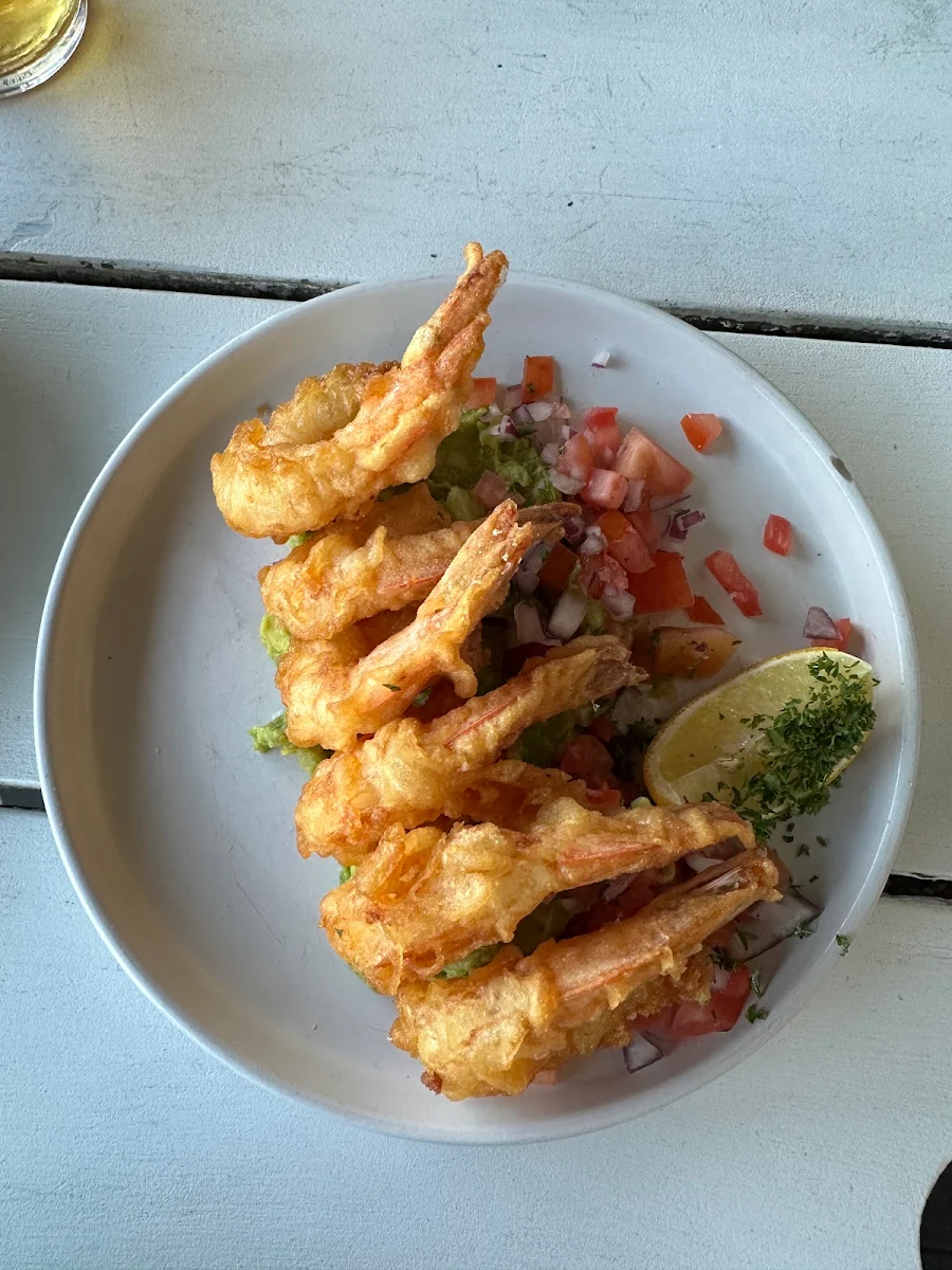 Tempura Shark Bay Prawns, The Quarters