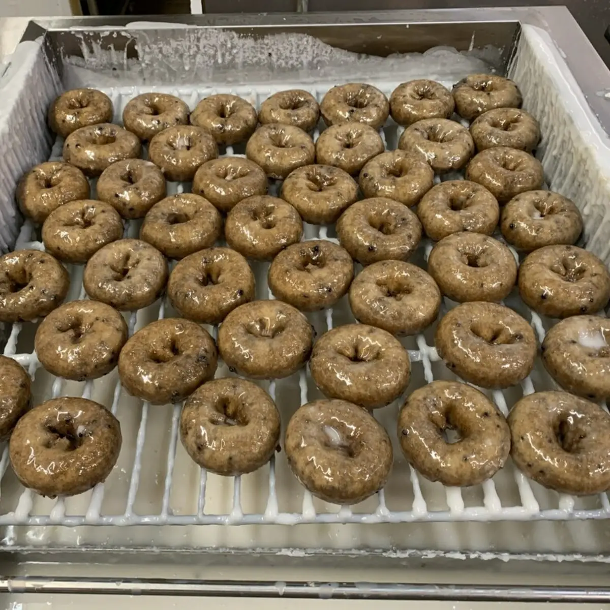 Blueberry Cake Donuts