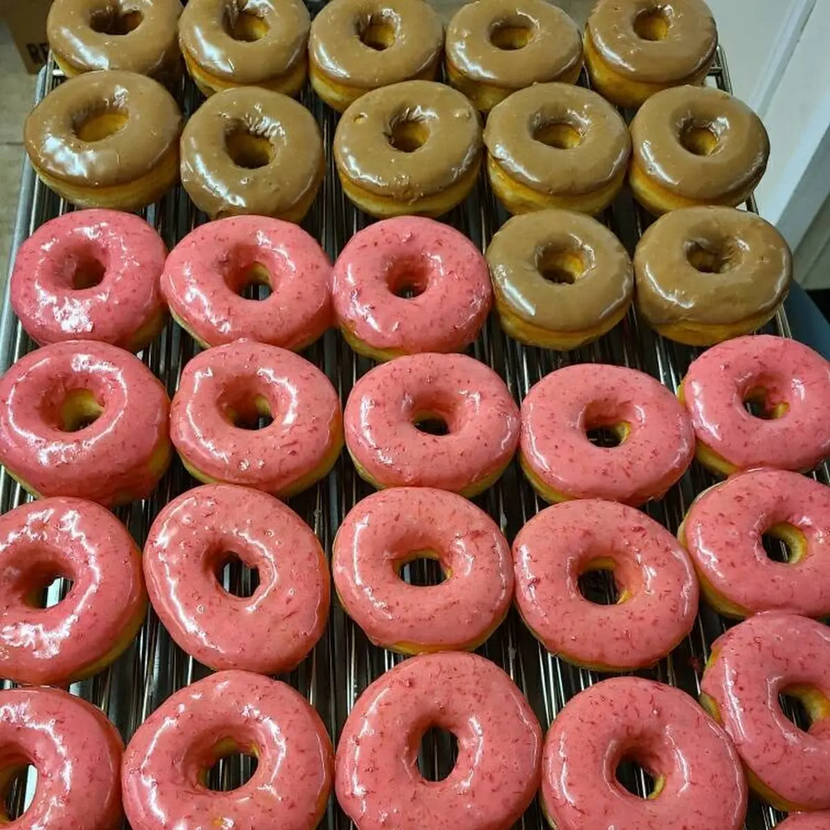 Maple and Cherry Donuts
