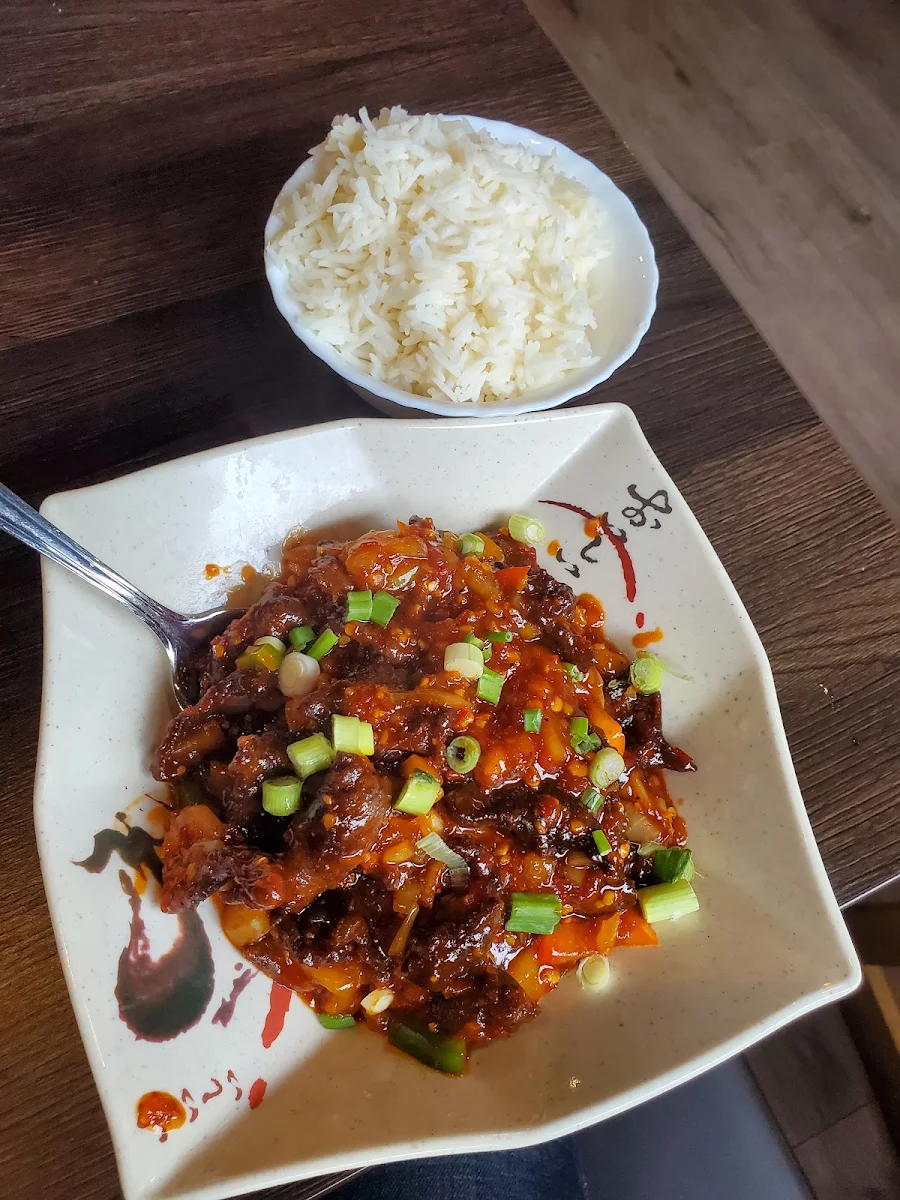 Singapore Beef fried rice