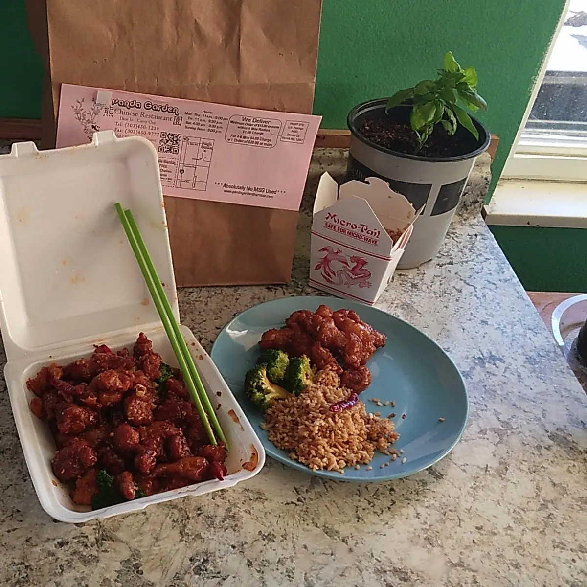 Orange Chicken Crispy Sticky Rice